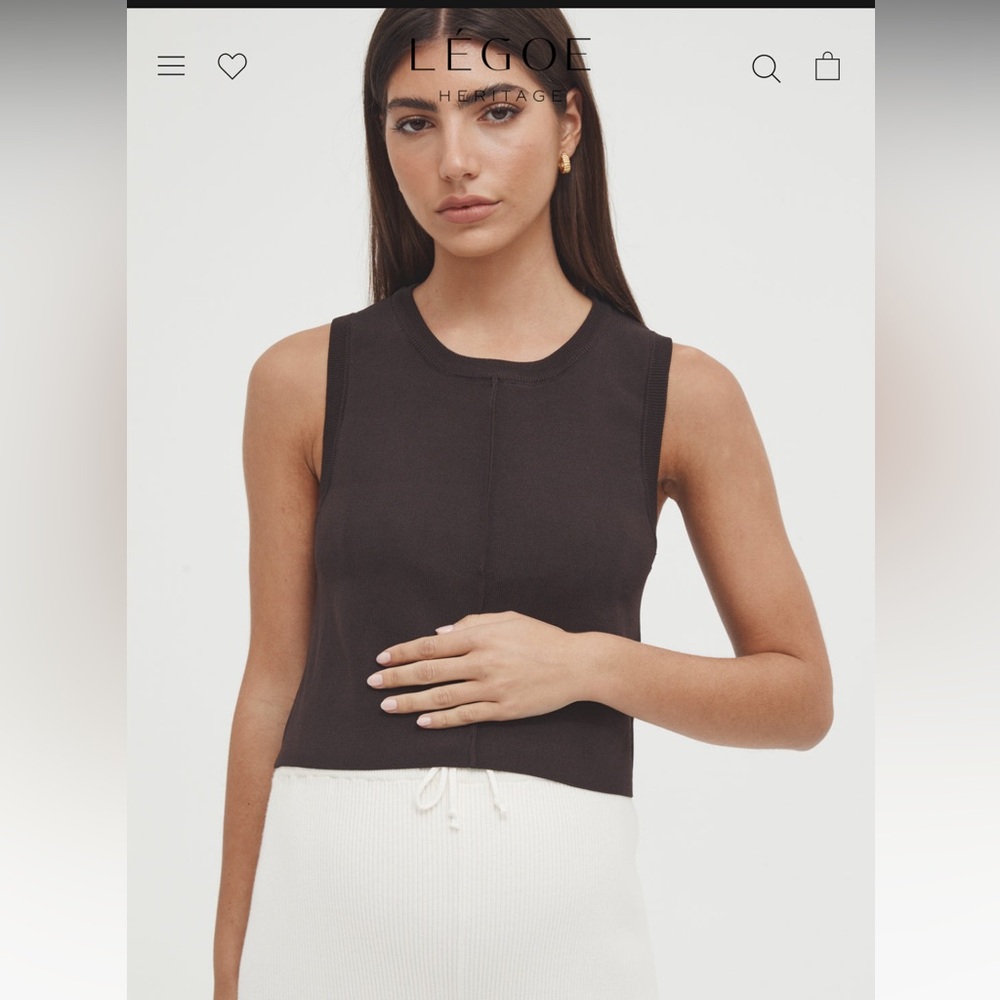 LÉGOE heritage PIPER CROP TANK